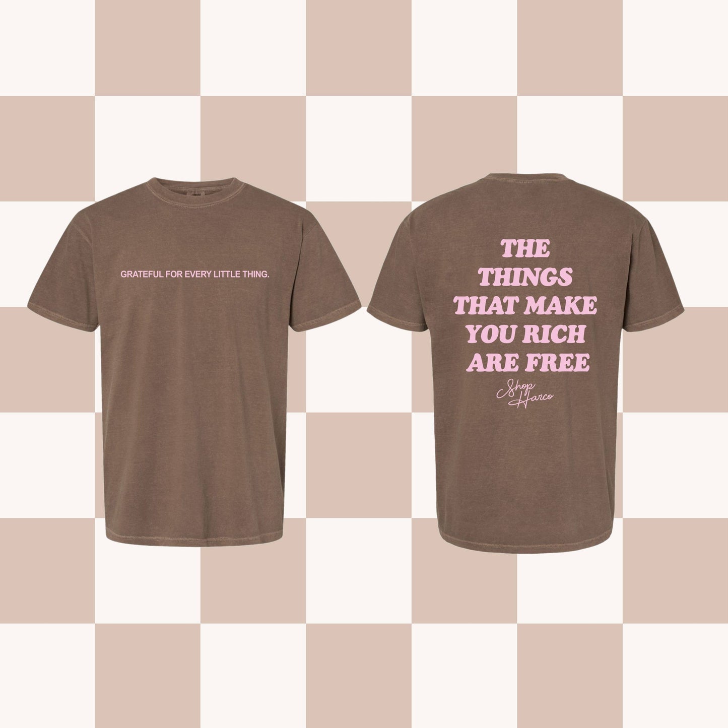 GRATEFUL FOR EVERY LITTLE THING TEE