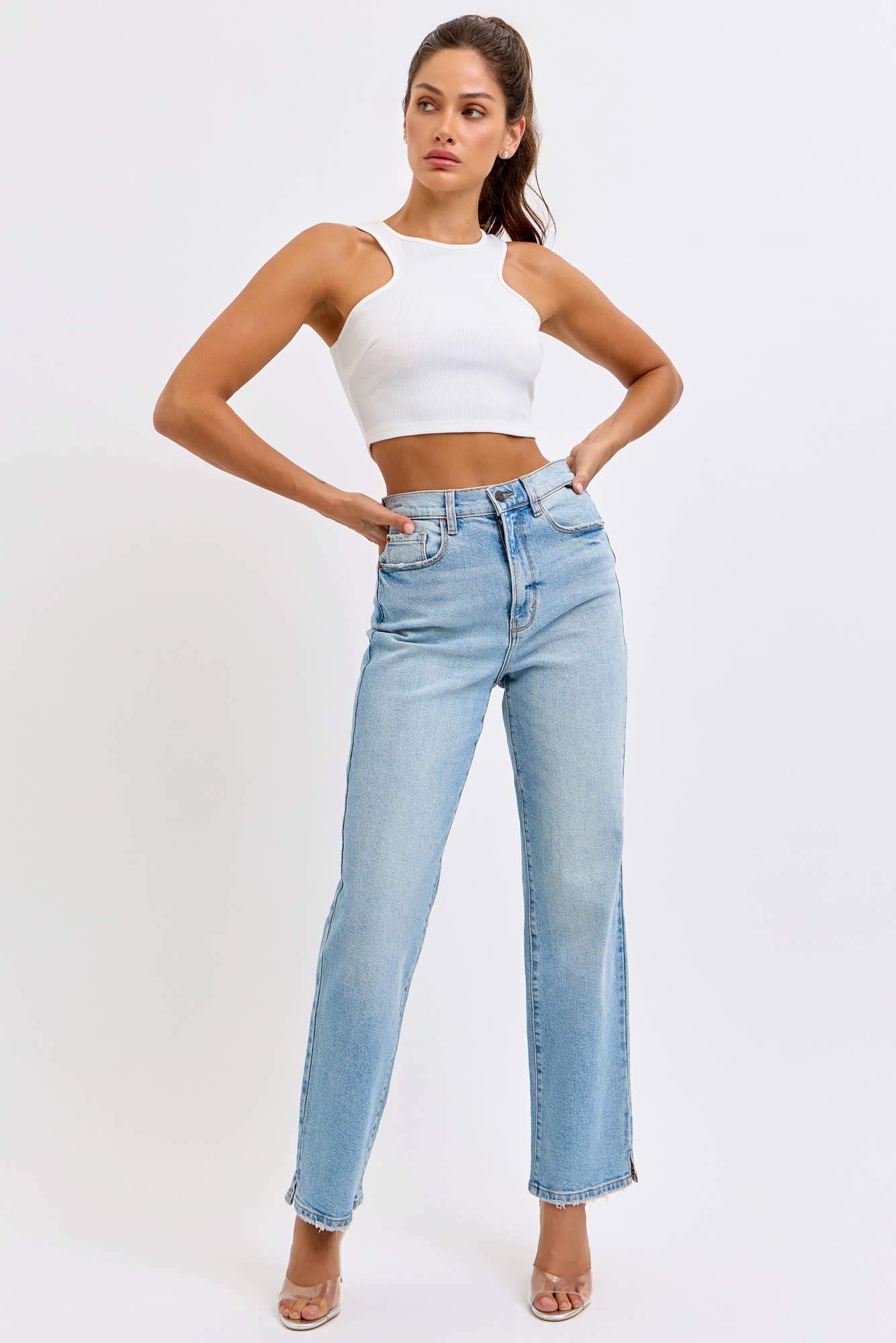 Super High Rise Dad Jeans