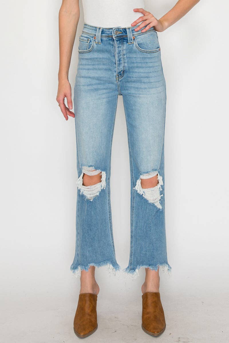 Ultra High Rise Wide Jeans
