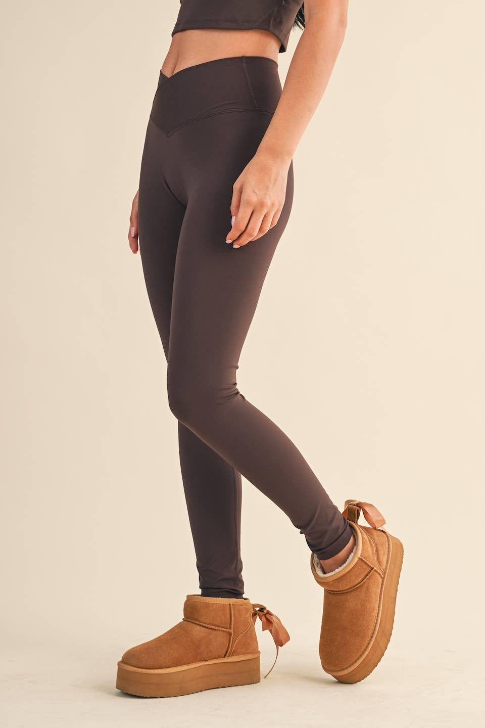 High Waist Crossover Legging