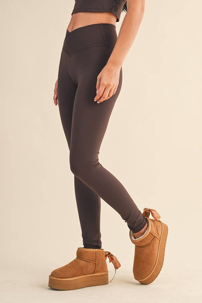 High Waist Crossover Legging