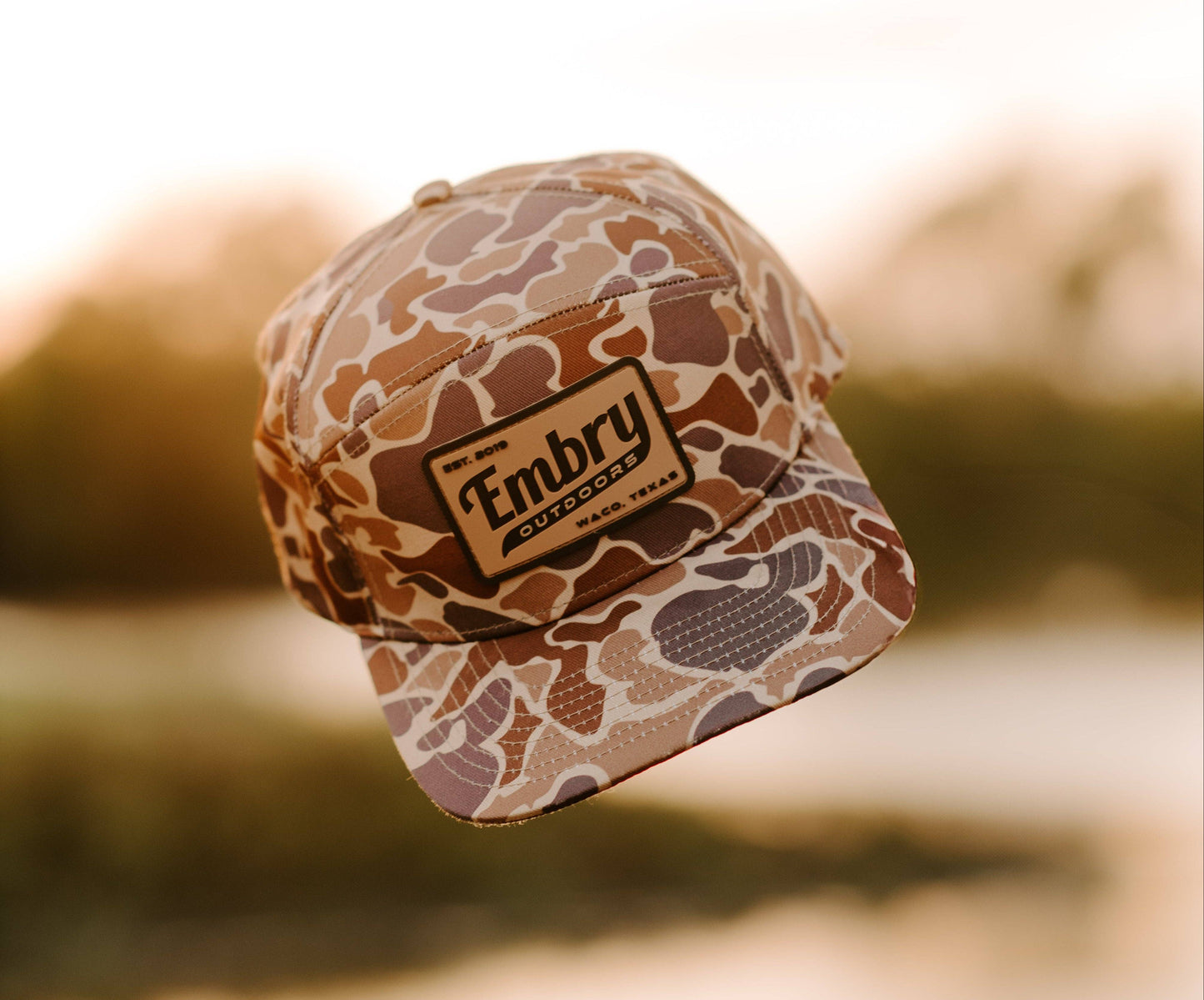 Duck Camo 6 Panel "Retro" Trucker