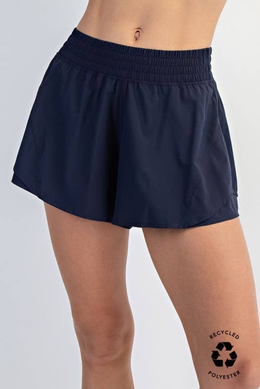 Mid Rise A-line Active Short